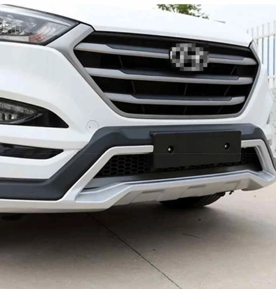 Hyundai tucson ön tampon koruması difüzör 2015-2018 arası (makyajsız kasa) - 4