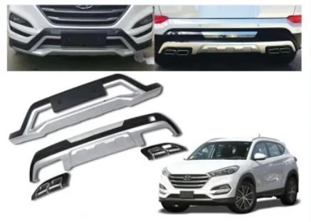 Hyundai tucson ön arka tampon koruması difüzör 2015-2018 arası (makyajsız kasa) - 7