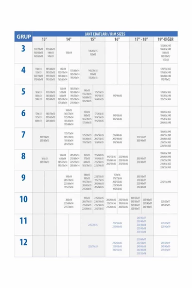 185/65x13 Ebatlarına Uyumlu Takmatik X tipi Kar Patinaj Zinciri Prozin - Resim 3