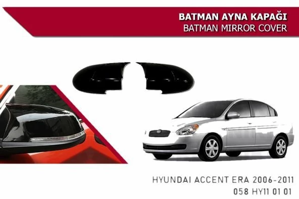 Hyundai Accent Era Yarasa Ayna Kapağı 2006-2011 arası modeller