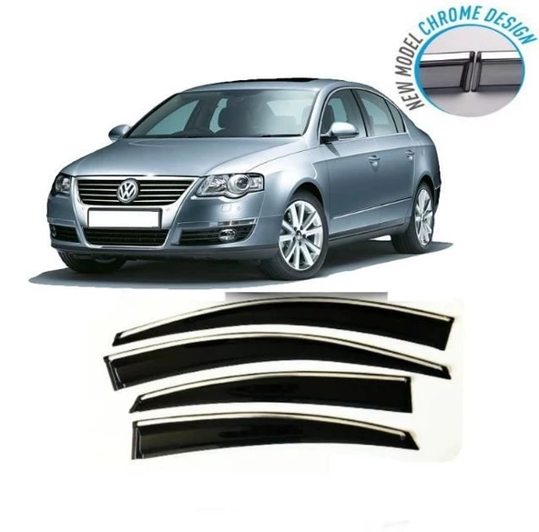 Vw Passat B6 Kromlu Cam Rüzgarlığı 2006-2010 arası Sunplex