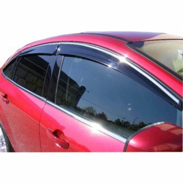 Opel Astra J (Sedan-Hb uyumlu) Kromlu Cam Rüzgarlığı 2010-2015 arası Sunplex - 4