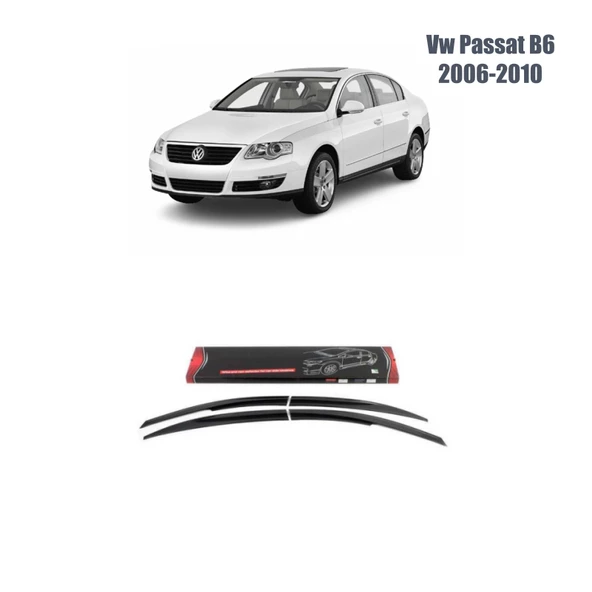 Vw Passat B6 Mugen Cam Rüzgarlığı 2006-2010 arası 4'lü Sunplex