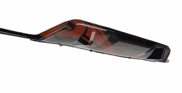 Vw Passat B8 arka tampon eki difüzör pianoblack 2015-2020 arası modeller - 3