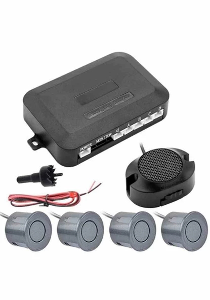 Araç Park Sensörü 18mm bip-bip sesli Gri AEM ürün görseli