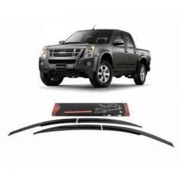 Isuzu Dmax Mugen Cam Rüzgarlığı 2007-2015 arası 4'lü Sunplex ürün görseli