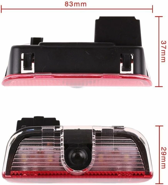 Vw Golf 6 kapı altı logo hayalet logo 2009-2013 arası - 4