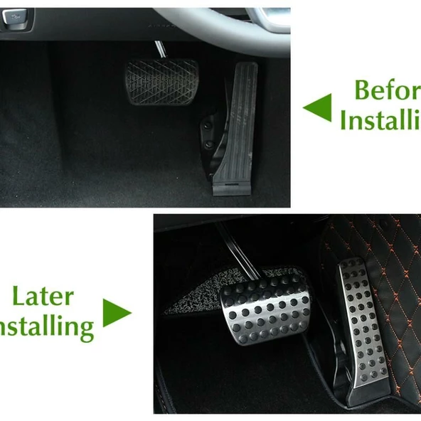 Mercedes E serisi w213 otomatik pedal seti geçmeli tip 2016 sonrası - 6