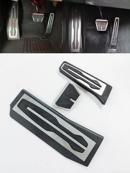 Bmw 5 serisi G30 otomatik pedal seti geçmeli tip 2017-2021 arası - 6