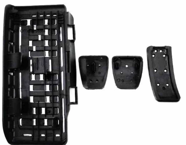 Audi A3 8V Otomatik pedal seti geçmeli tip 2013-2020 arası - 4