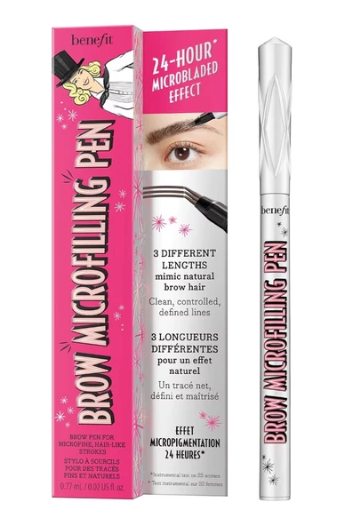 Benefit Cosmetics Microfilling Etkili Kaş Kalemi Brow Mıcrofıllıng Pen Deep Brown