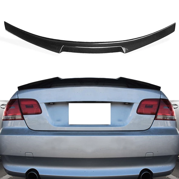 Bmw E92 coupe M4 boyalı spoiler (Pianoblack) 2005-2012 arası - 3