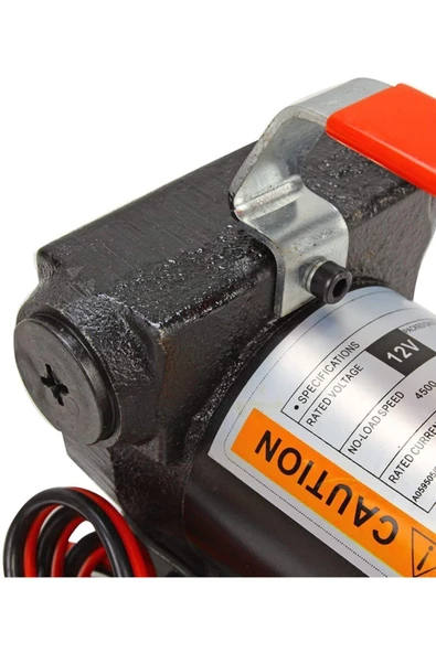 Stilmax Germany 12v Kendinden Emişli Yakıt Sıvı Yağ Mazot Aktarma Transfer Pompası Paslanmaz - 4