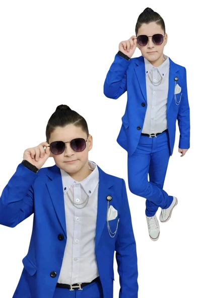 Erkek Çocuk Karizma Takım Elbise - 6