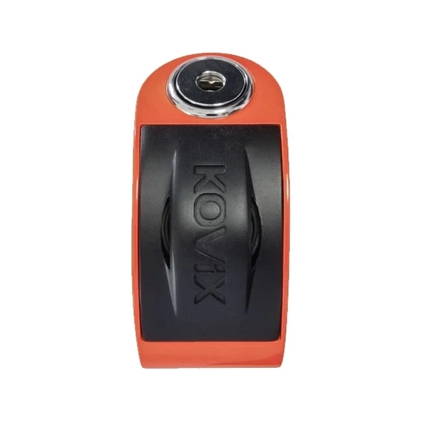 KOVIX KT6/CB-FO 6MM ALARMLI DİSK KİLİT TURUNCU - Resim 3