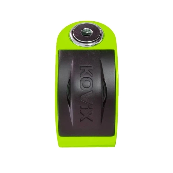 KOVIX KT6/CB-FG 6MM ALARMLI DİSK KİLİT YEŞİL - 3