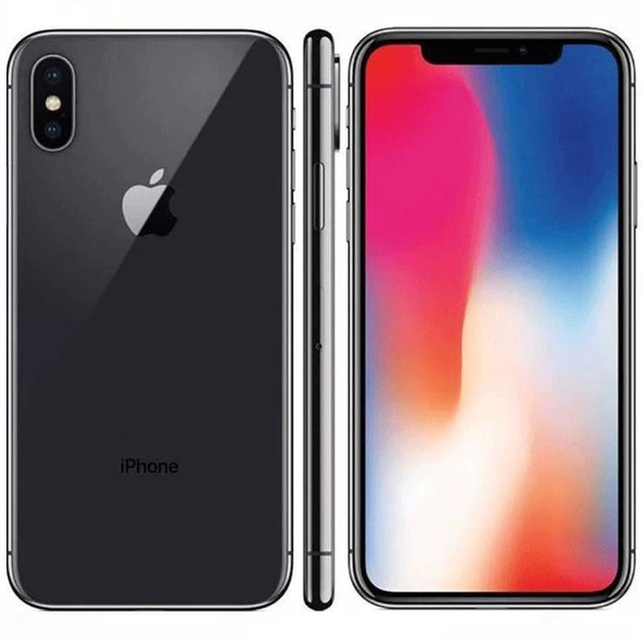Yenilenmiş iPhone X 64 GB Uzay Gri Cep Telefonu (12 Ay Garantili) - B Grade - 5