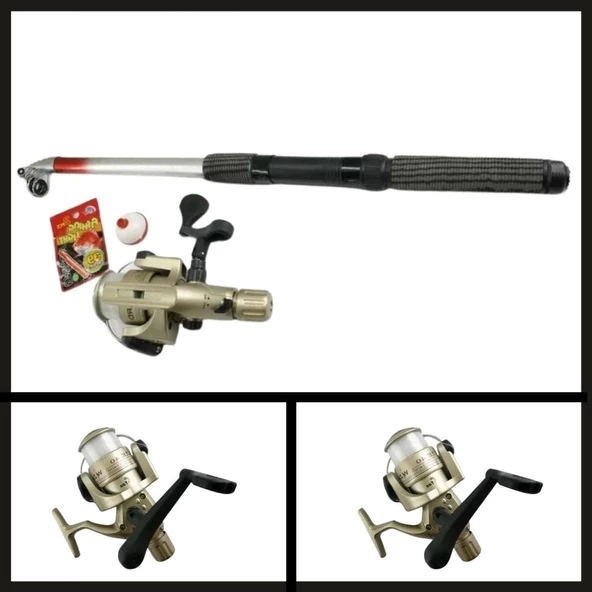 Uyguna-Yakala Makina + Kamış 2.70 Mt Wizard Set-LER.021