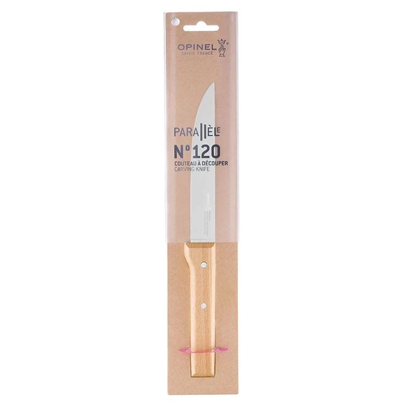 Opinel OP-001820 Parallele Carving No:120 Paslanmaz Çelik Mutfak Bıçağı - 2