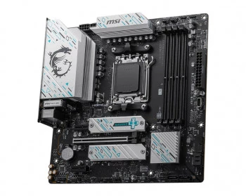 MSI B650M GAMING PLUS WIFI DDR5 7200MHZ(OC) HDMI DP M.2 MATX AM5 - 4
