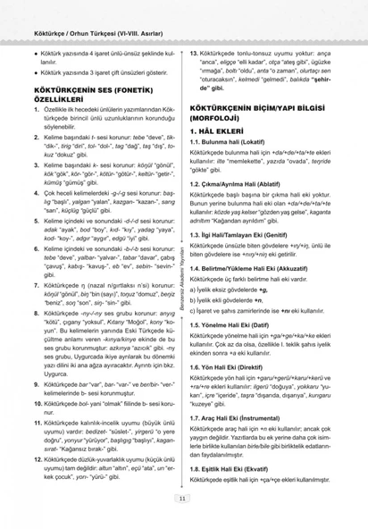 2024 ÖABT Nevayi Türk Dili ve Edebiyatı Öğretmenliği Çözümlü Soru Bankası Benzersiz Akademi Yayınları - 7