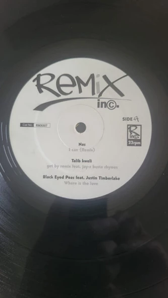 Remix Inc. 7 R.Kelly feat. Big Tigger Camron - Snake - RnB/Swing, Thug Rap, Pop Rap Vinly Plak alithestereo