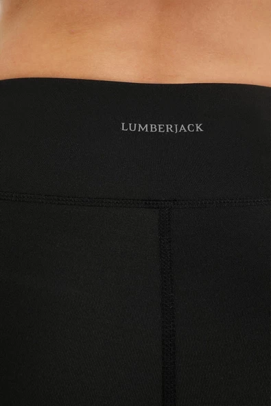 LUMBERJACK W-1254 PELL LEGGINGS 4FX 101503754 Siyah Kadın Tayt - 4
