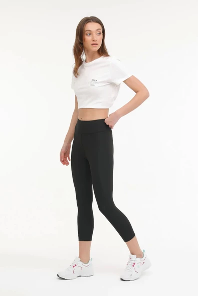 LUMBERJACK W-1254 PELL LEGGINGS 4FX 101503754 Siyah Kadın Tayt - 5