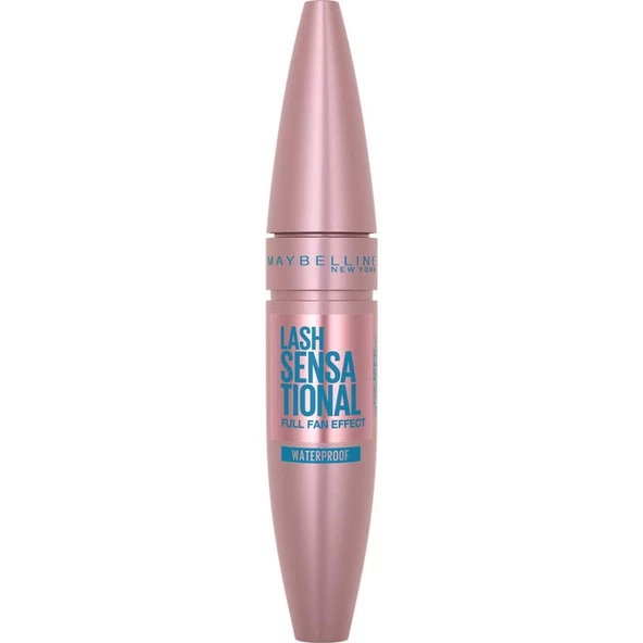 Maybelline New York Lash Sensational Yelpaze Etkili Suya Dayanıklı Siyah Maskara, 9.4 ml - 3