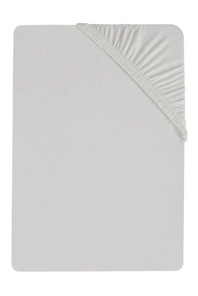 2 Adet Düz Pamuklu Tek Kişilik 80 x 200 x 30 cm Lastikli Penye Çarşaf - 7