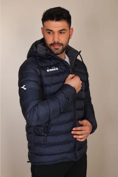 Diadora Asos  - Erkek Lacivert Şişme Mont - AsosLacivert - 2