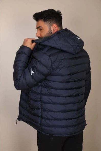 Diadora Asos  - Erkek Lacivert Şişme Mont - AsosLacivert - 4