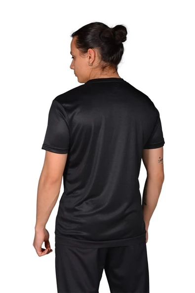 Joma Poly. Hawk - Erkek Siyah Spor T-shirt- 4231100 - 2