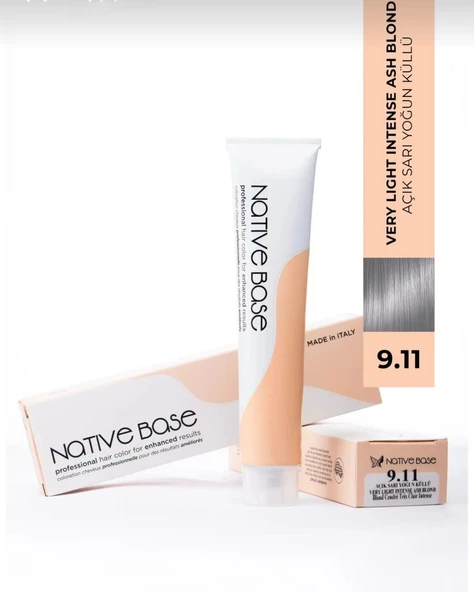 Saç Boyası 9.11 Açık Sarı Yoğun Küllü 100 ml ürün görseli