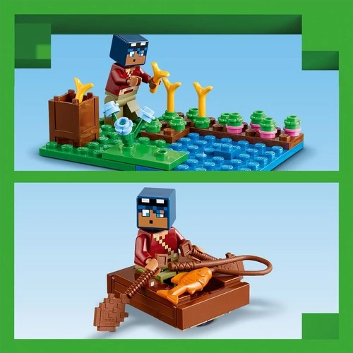 LEGO Minecraft 21256 Kurbağa Evi (400 Parça) - 5