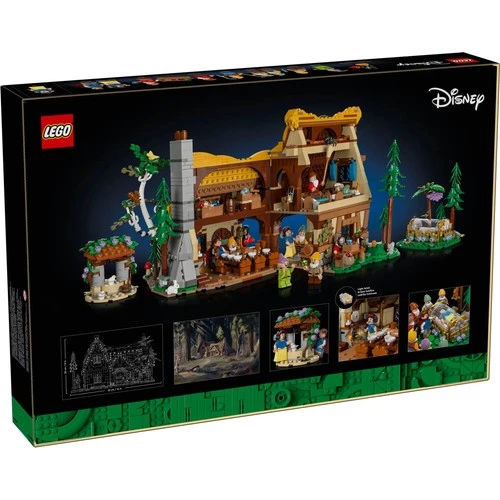 LEGO Dısney 43242 Pamuk Prenses ve Yedi Cücelerin Evi (2228 Parça) - Resim 2
