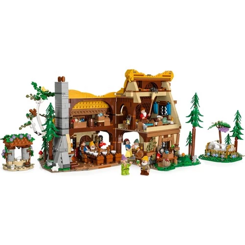 LEGO Dısney 43242 Pamuk Prenses ve Yedi Cücelerin Evi (2228 Parça) - Resim 3