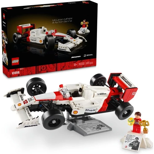 LEGO Icons 10330 McLaren MP4/4 ve Ayrton Senna (693 Parça)