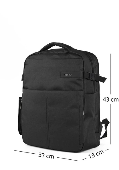Cambridge Polo Club Sırt Çantası PLCAN 2107-SIYAH