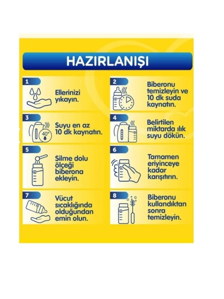 Bebelac 3 Bebek Devam Sütü 800 gr 9-12 Ay x 4 Adet -KOFRE - 3