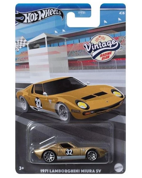 Mattel Hot Wheels Vintage 1971 Lamborghini Miura SV HRV03