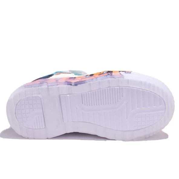 Vicco Bita 346F24Y128 Beyaz Mavi Ortopedik Erkek Çocuk Spor Ayakkabı - 4