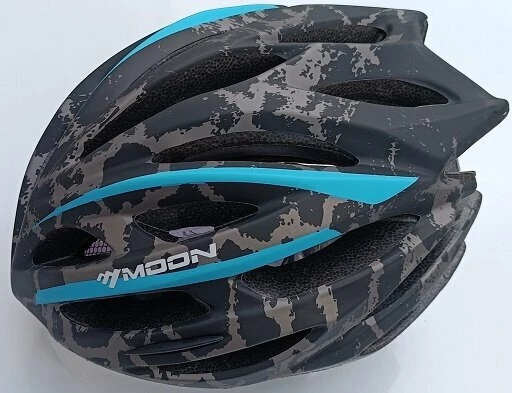 MOON KASK MTB HB-31 SİYAH-MAVİ