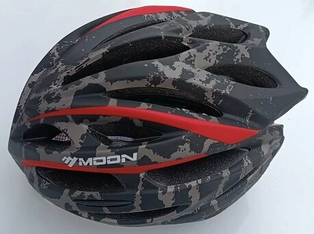 MOON KASK MTB HB-31 SİYAH-KIRMIZI