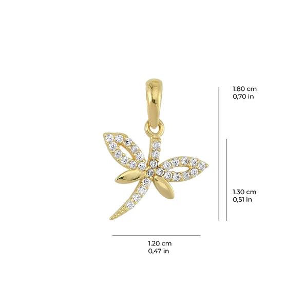 14 Ayar Yusufçuk Altın Kolye Ucu 0,69 gr - Resim 2