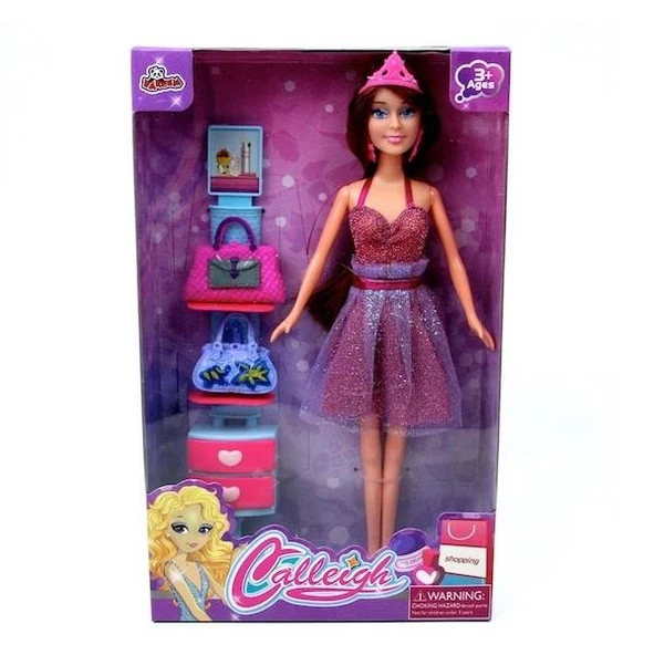 Kutulu 11,5inch. Modacı Akesuarlı Bebek WG-66366F/66367F - 4