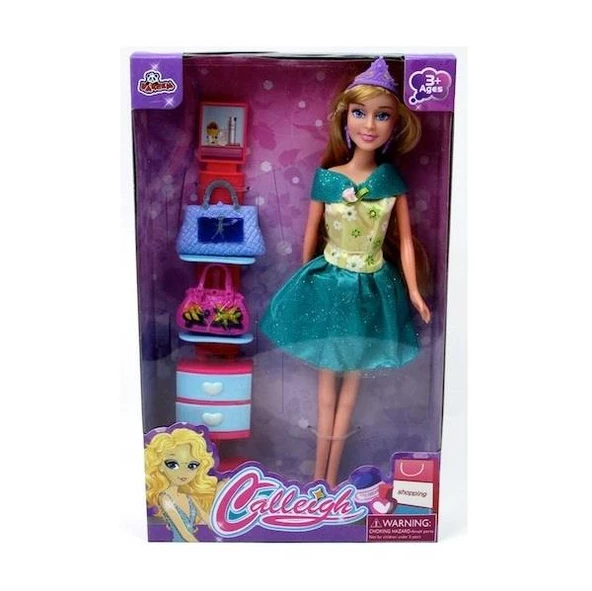 Kutulu 11,5inch. Modacı Akesuarlı Bebek WG-66366F/66367F - 2