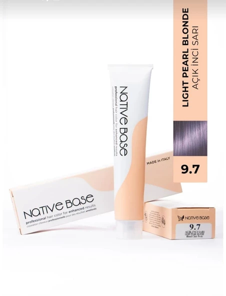 Saç Boyası 9.7 Açık Inci Sarı 100 ml
