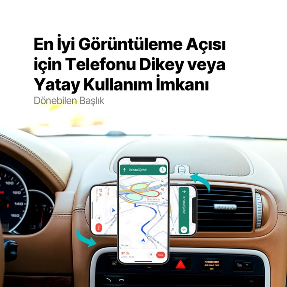 ttec EasyDrive Pro M MagSafe Uyumlu Araç içi Telefon Tutucu - 4