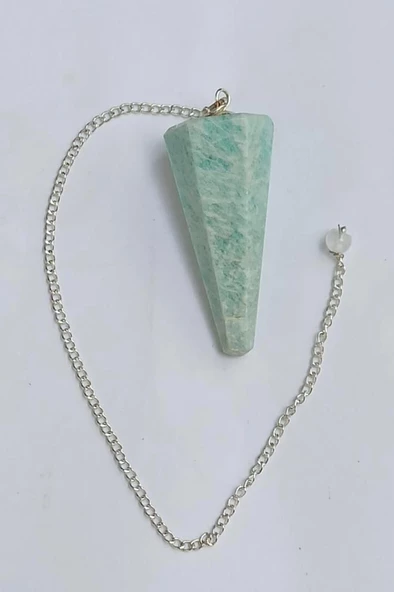 Doğal Amazonit Taşı Pandül Sarkaç 208-2